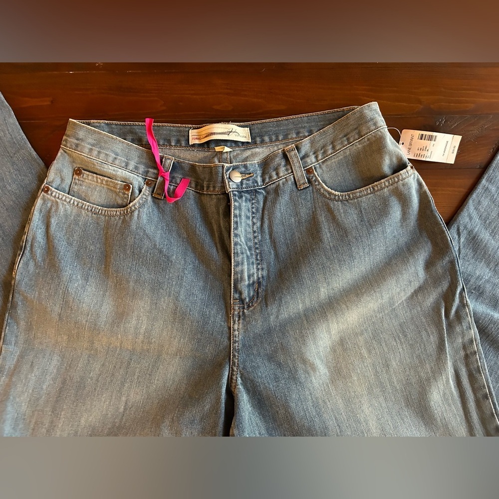 Lane Bryant sz 14 Venezia women’s jeans Rigid Easy Fit, NWT, 100% cotton - Picture 7 of 9